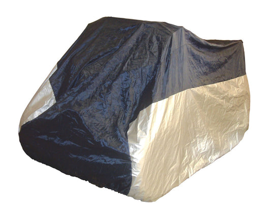 Bike It ATV Rain Cover Black/Silver Large Fits 250cc And Over