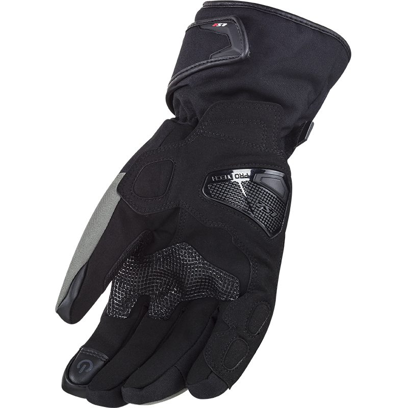 LS2 Snow Man Waterproof Textile Touring Motorbike Gloves