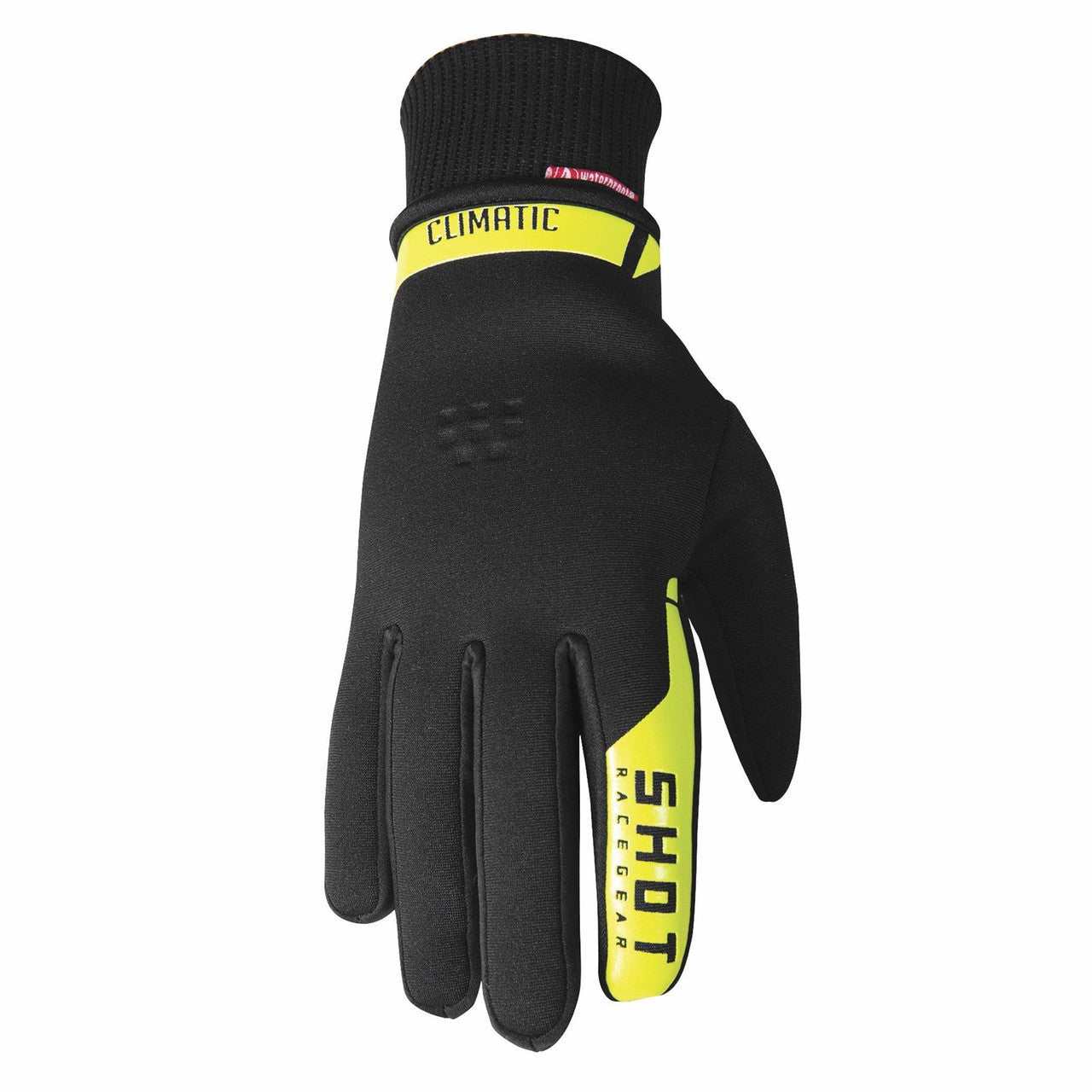 Shot Motocross Gloves Climatic 2.0 Black Neon Yellow