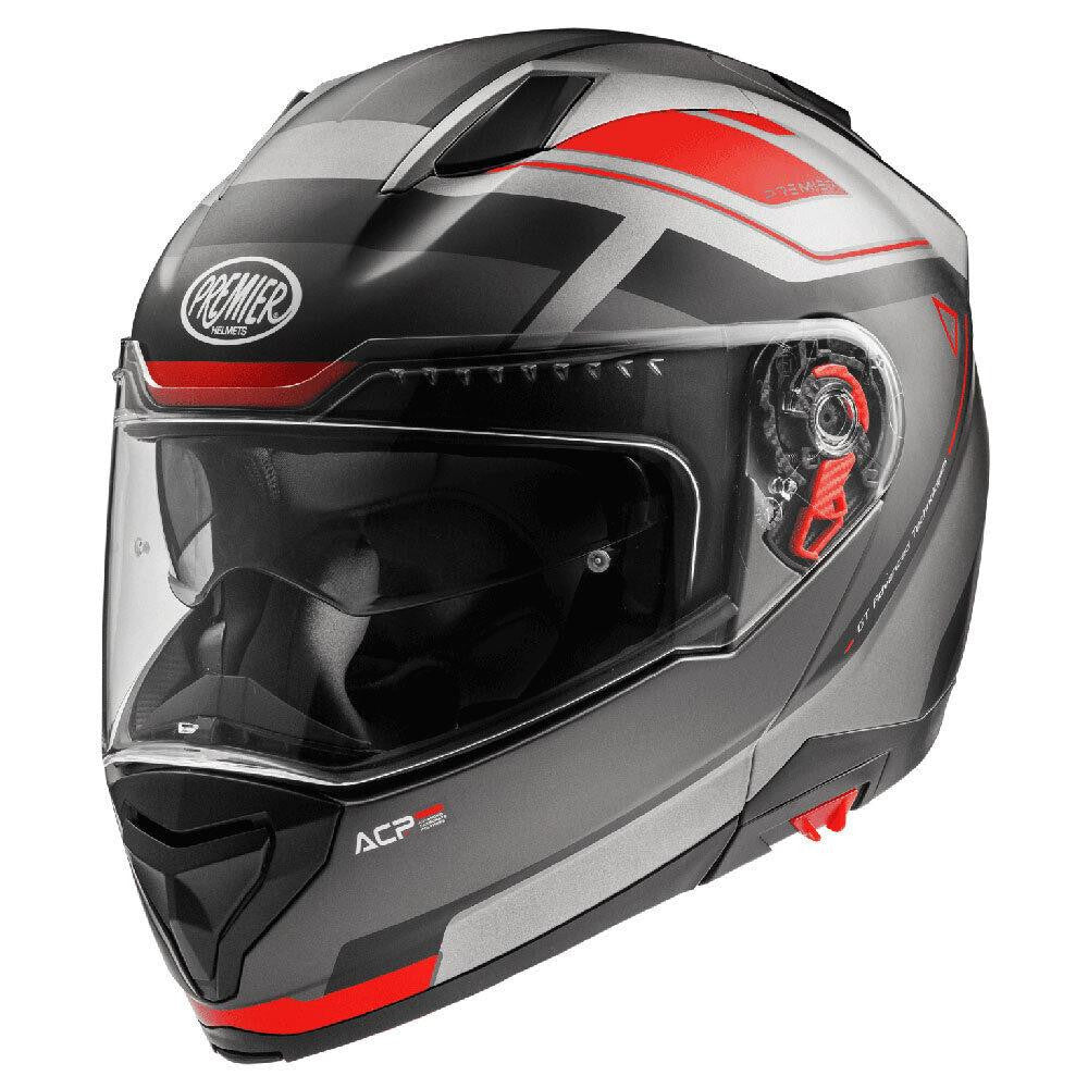 Premier Delta Evo As 17 Flip Up Front Motorcycle Helmet