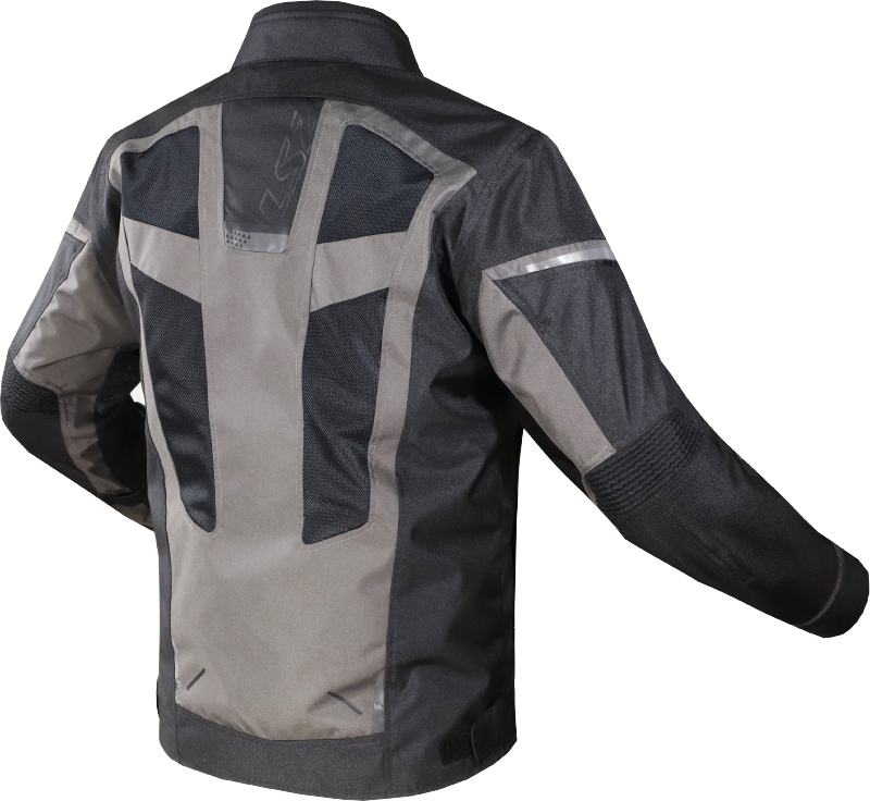 LS2 Scout Waterproof Man Motorbike Riding Jacket Black Dark Grey