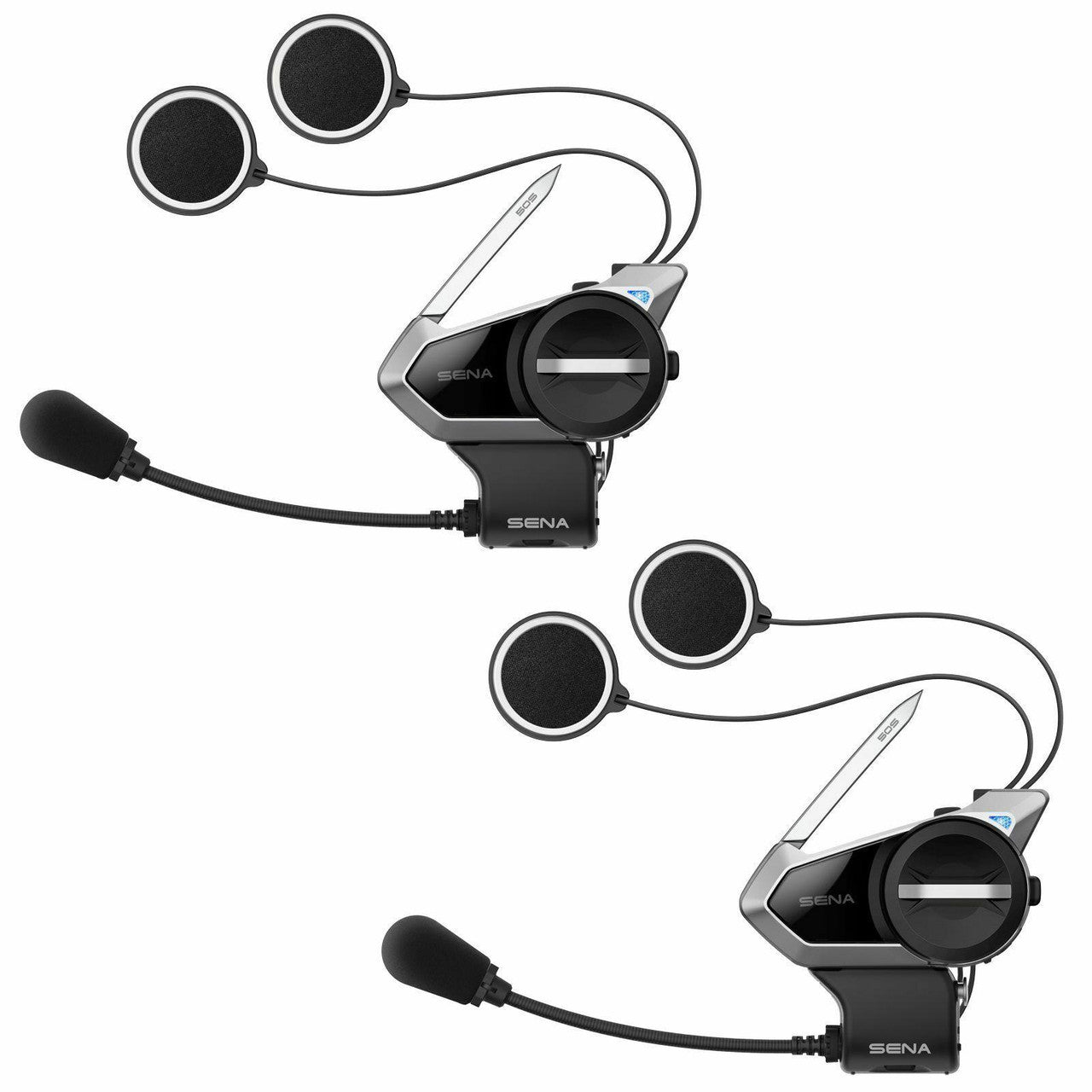 SENA 50S-01 MOTORCYCLE BLUETOOTH COMMUNICATION SYSTEM DUAL PACK