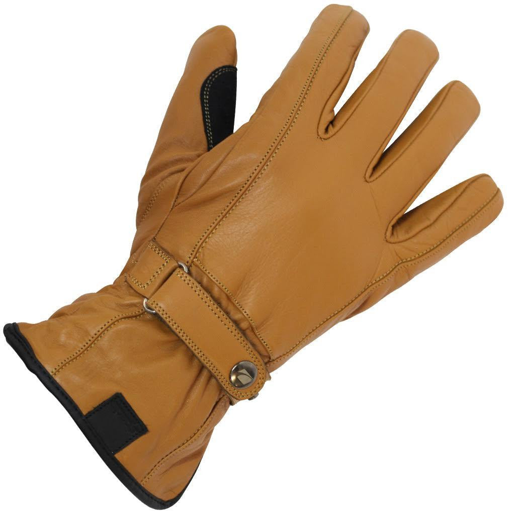 Spada Free Ride CE Approved Waterproof Motorcycle Motorbike Gloves Black & Tan