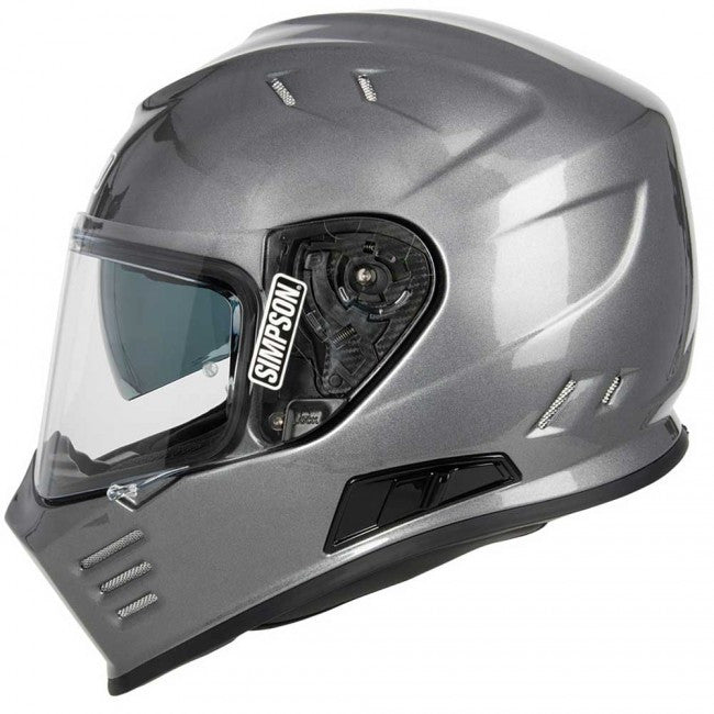 Simpson Venom Solid Full Face Road Crash Motorbike Helmet