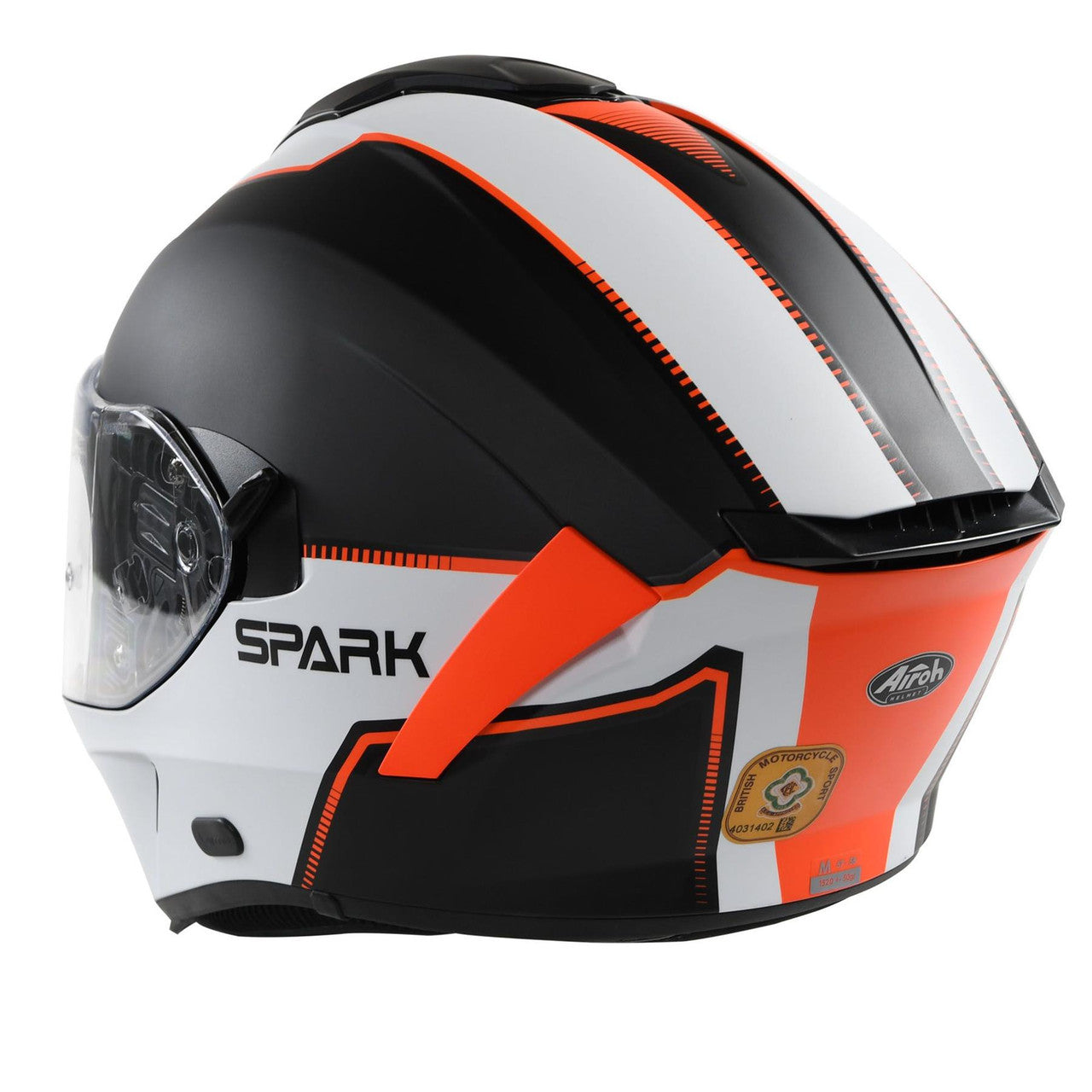 Airoh Spark Flow Full Face Motorcycle Motorbike Helmet