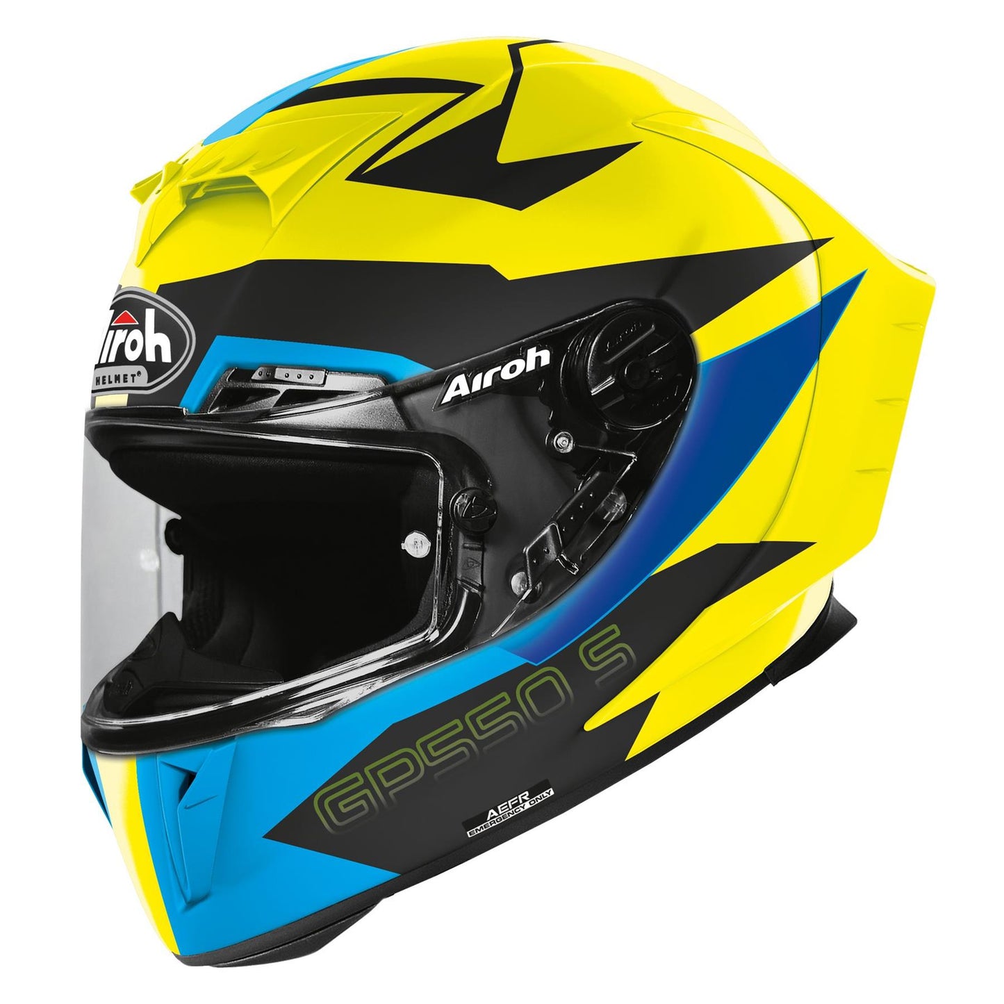 Airoh GP550S Full Face Motorcycle Helmet Vektor Blue Matt