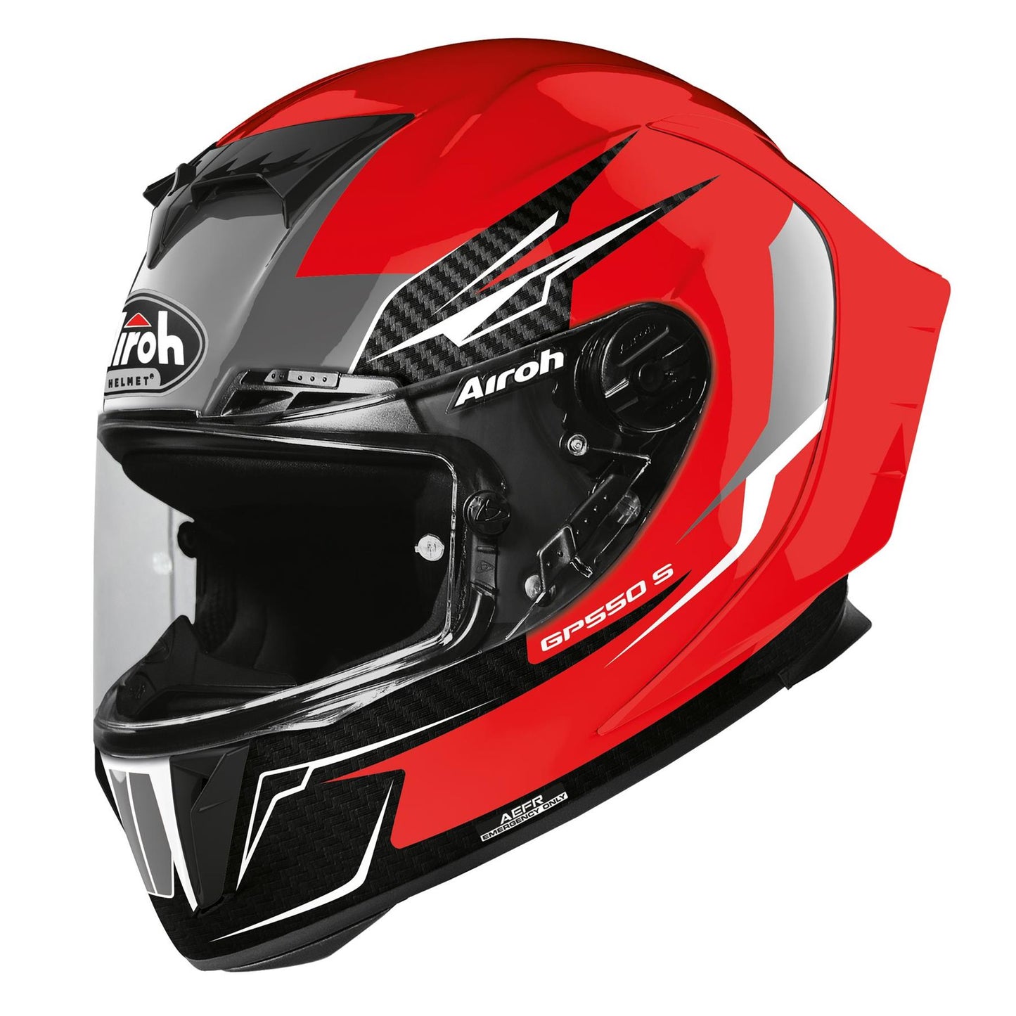 Airoh GP550S Full Face Motorcycle Motorbike Helmet Venom Red