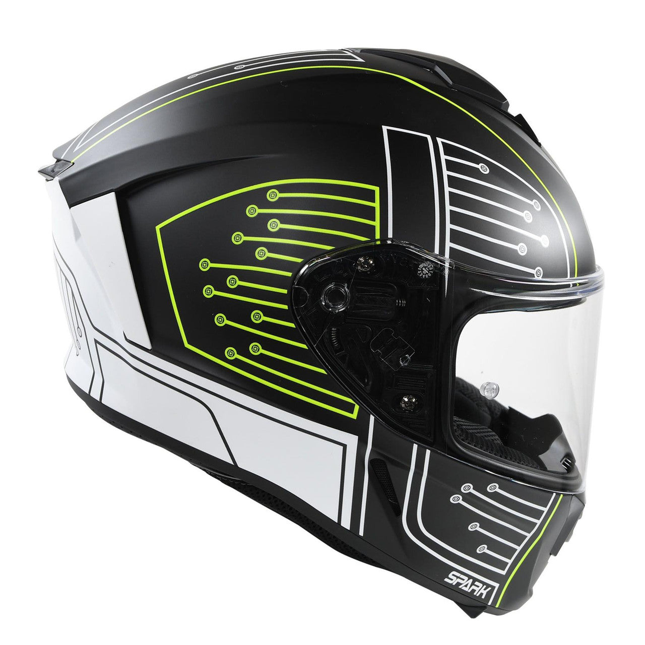 Airoh Spark Flow Full Face Motorcycle Motorbike Helmet