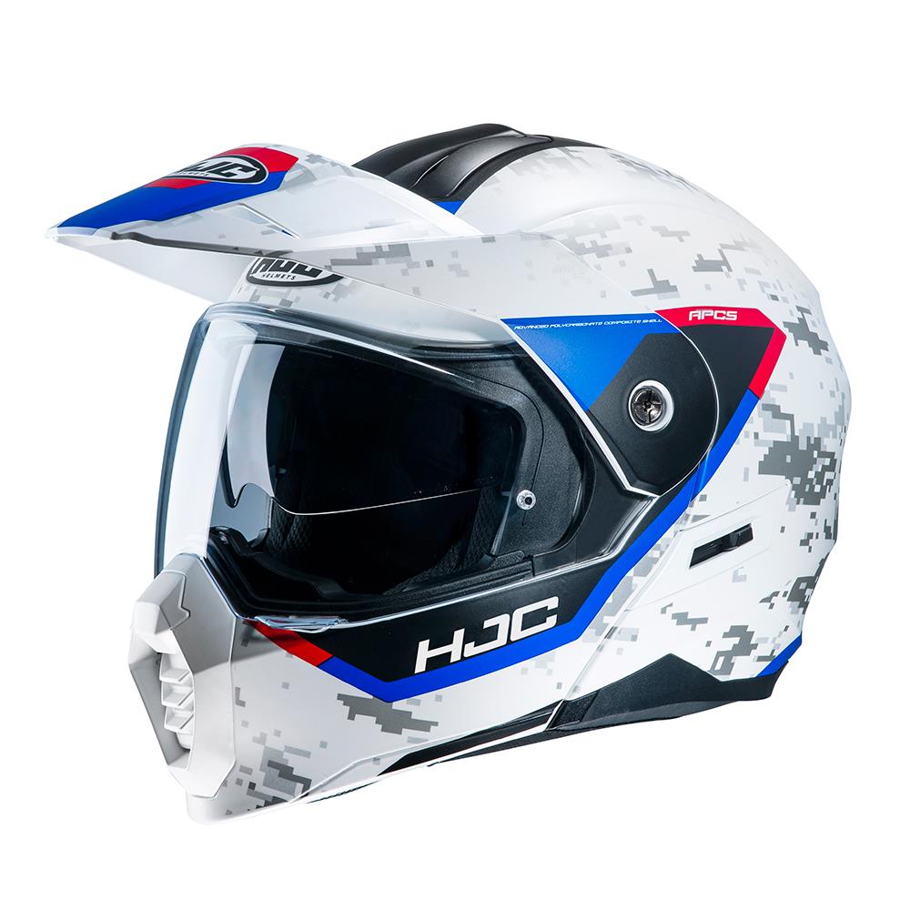 HJC C80 Bult Dual Sport Adventure Motorcycle Motorbike Helmet