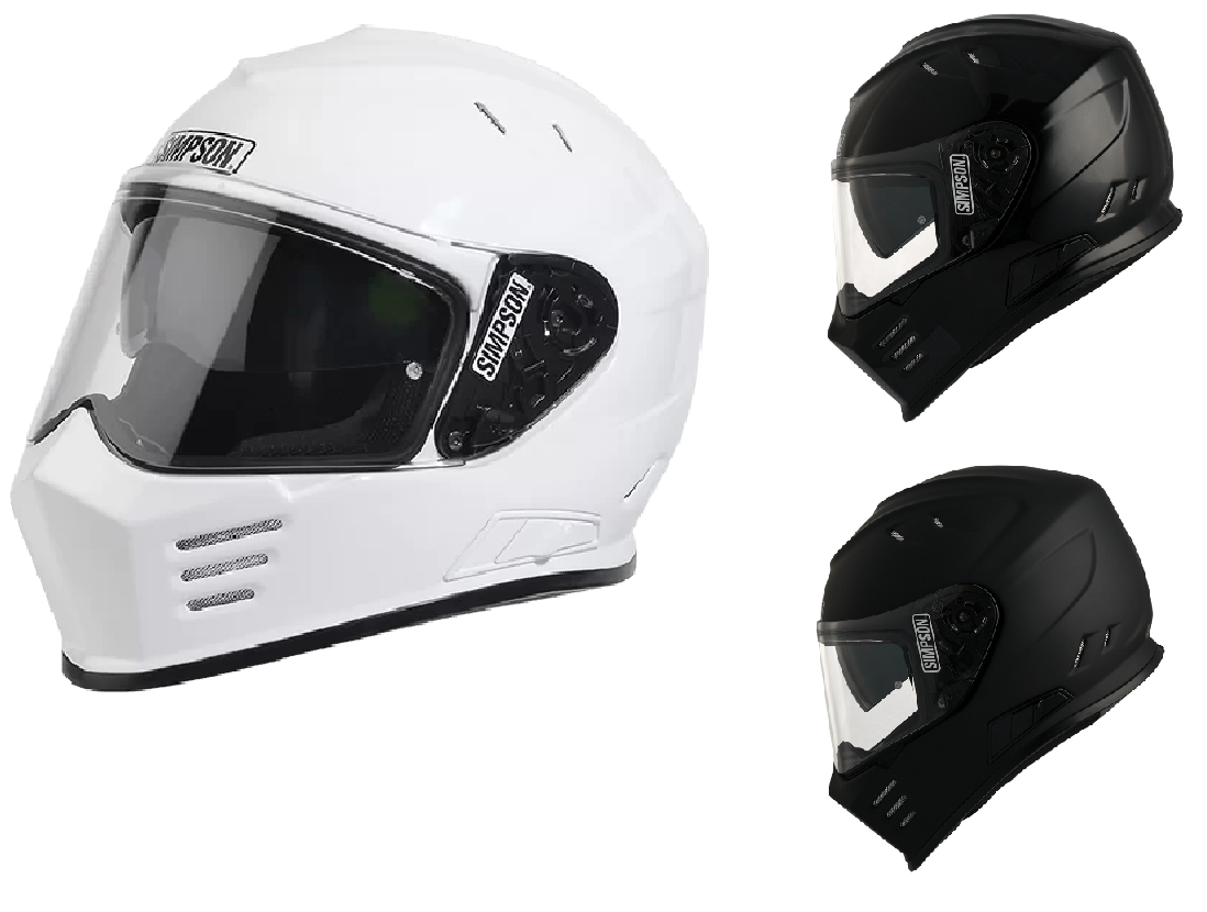 Simpson Venom Motorcycle  Full Face Motorbike Helmet