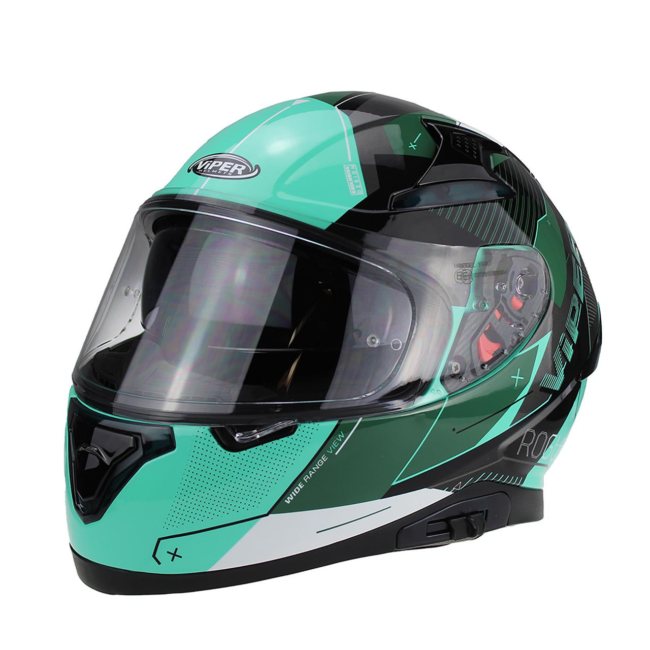 VIPER RSV95 ROGUE TEAL FULL FACE ROAD CRASH MOTORCYCLE HELMET NEAR ME