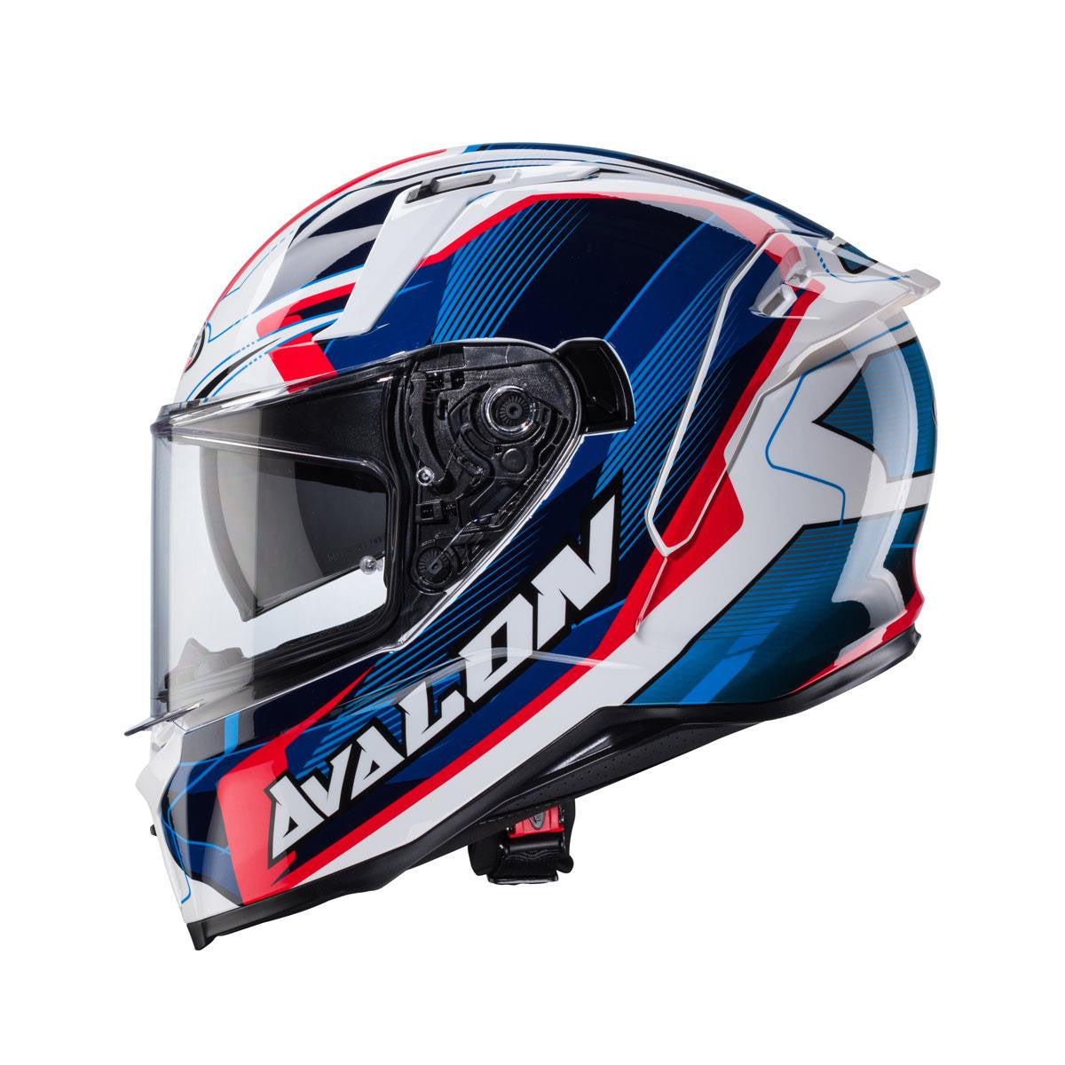 Caberg Avalon X Motorbike Motorcycle Quick Release Crash Vented Helmet