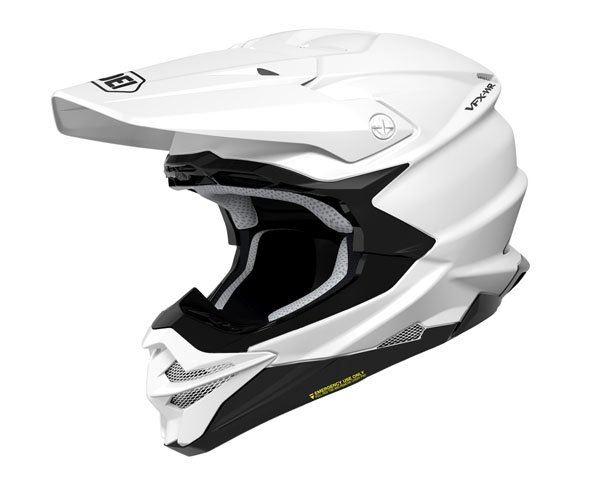 Shoei VFX-WR Plain Off Road Motocross Helmet