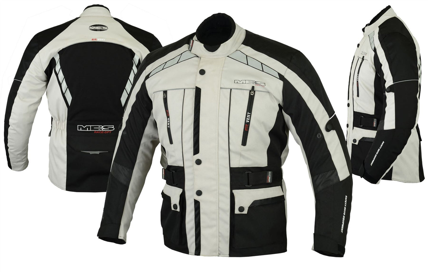 MBSmoto James Motorcycle Motorbike Waterproof Armour Mens Textile Touring Jacket