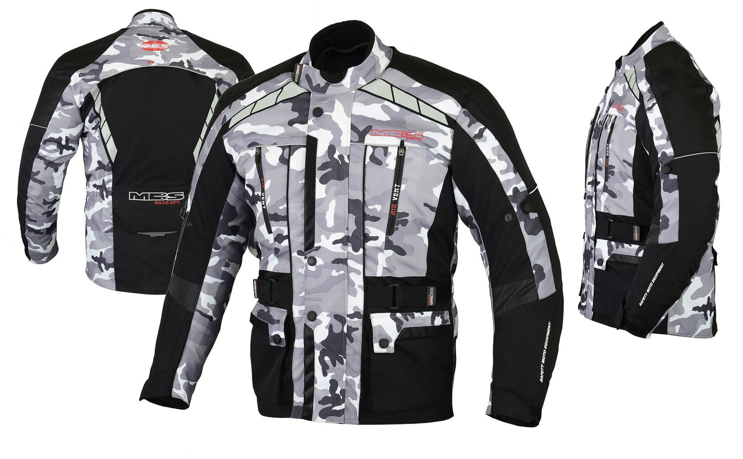 MBSmoto James Motorcycle Motorbike Waterproof Armour Mens Textile Touring Jacket