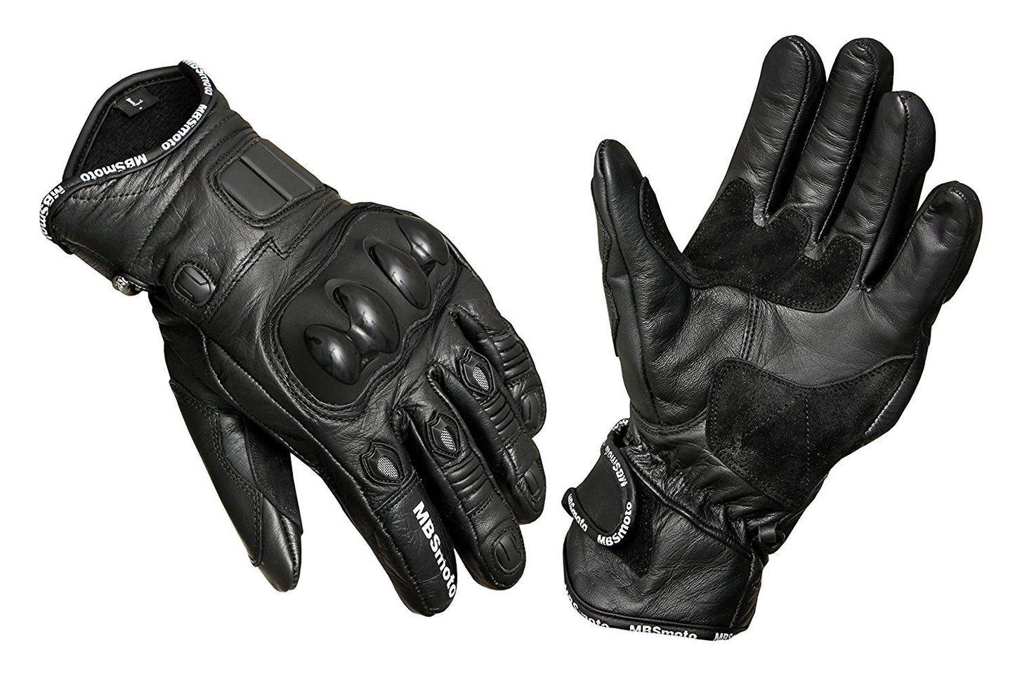 MBSmoto MBG35 Short Leather Sports Racing Motorcycle Gloves