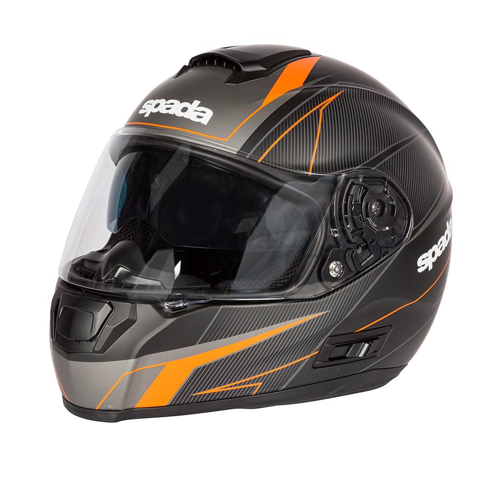 Spada SP16 Linear Full Face Motorcycle Motorbike Helmet