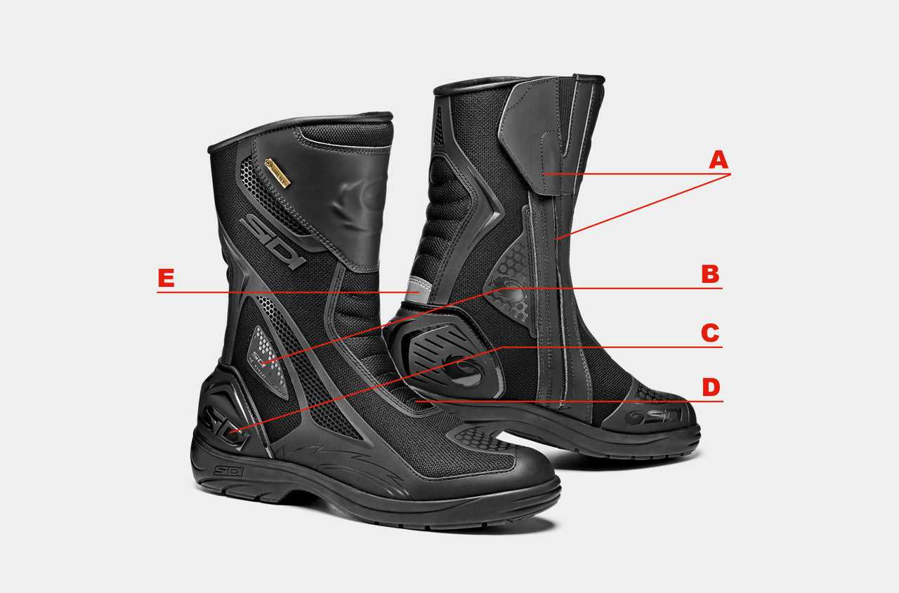 Sidi Aria Gore Touring And Urban Motorcycle Motorbike Boots