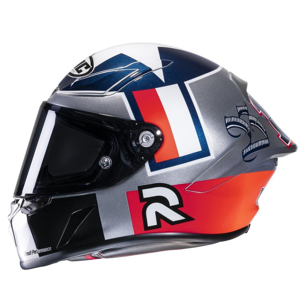 HJC RPHA 1 MOTORBIKE BEN SPIES SILVERSTAR FULL FACE HELMET