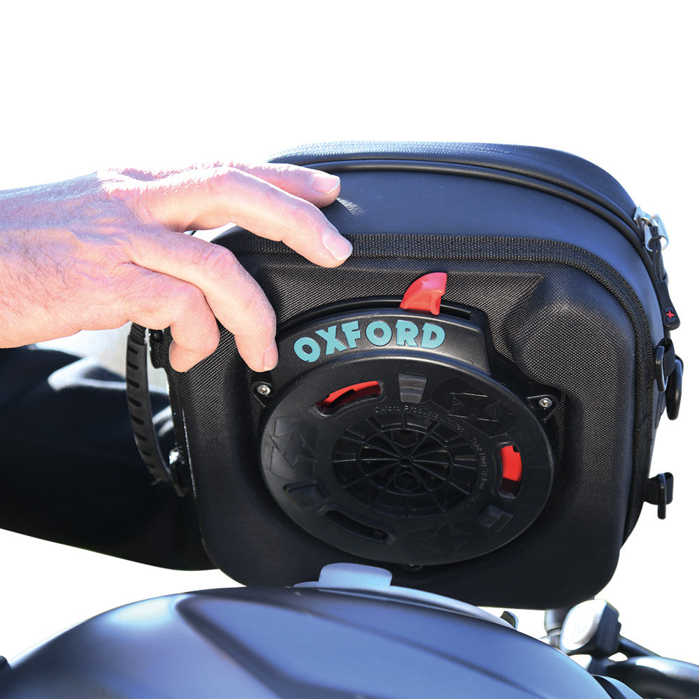 Oxford S-Series Q4s Motorcycle Tank Bag Black