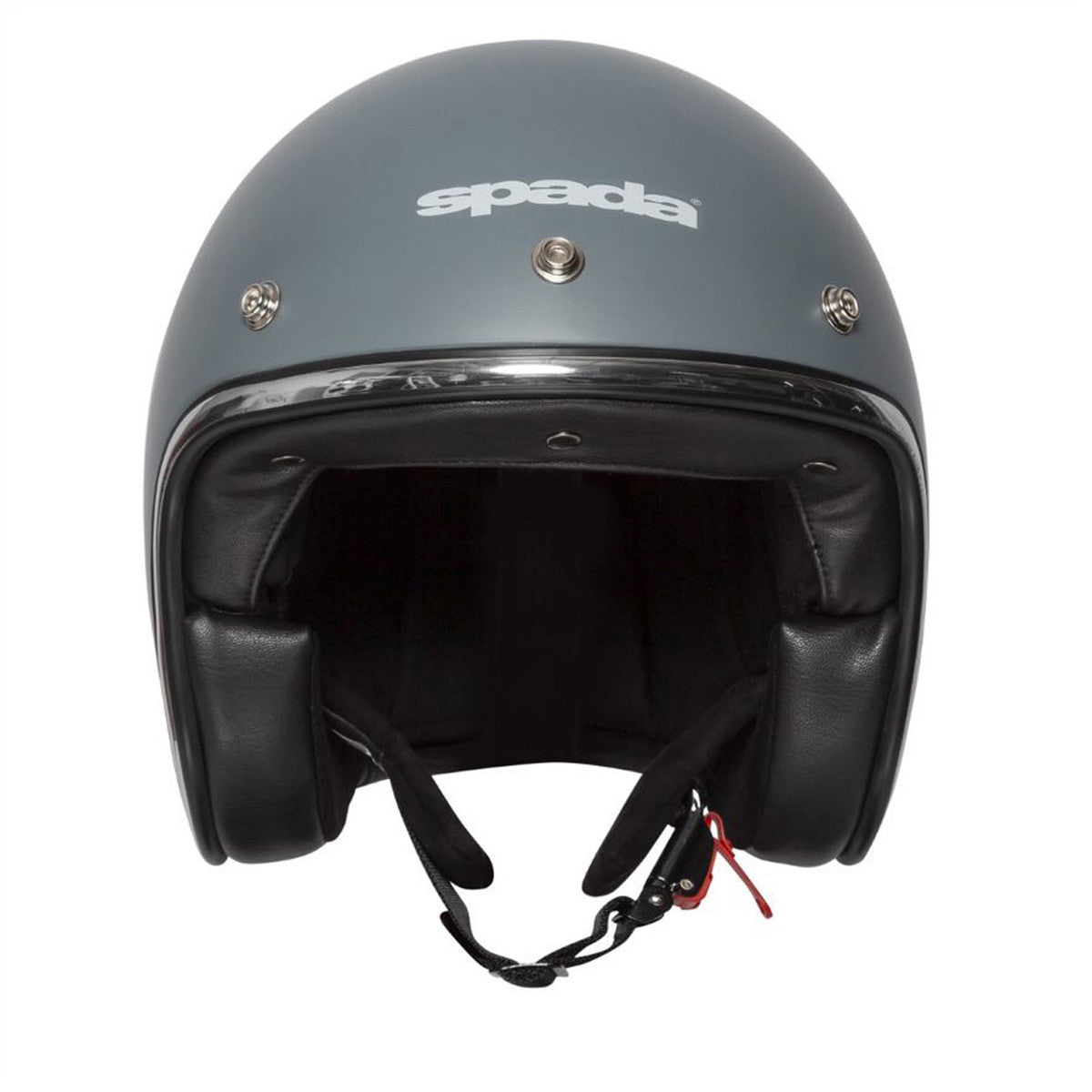 Spada Classic Plain Open Face Motorcycle Jet Helmet