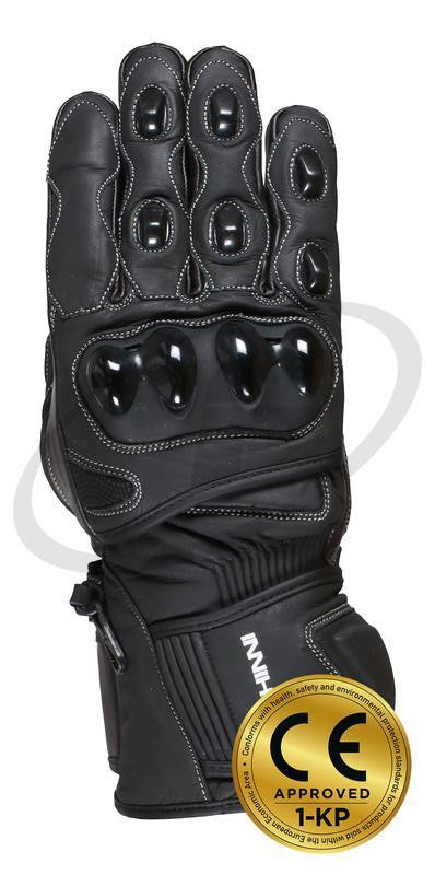 Duchinni Spartan Waterproof Winter Leather Motorbike Glove CE