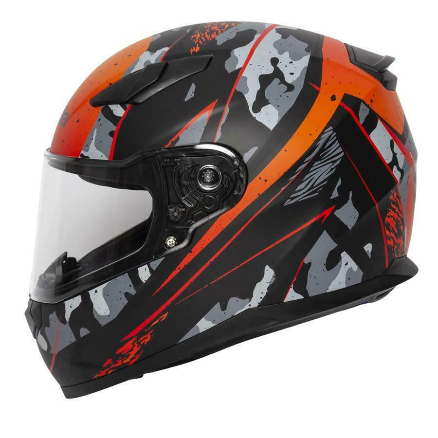 Spada Raiden Camo Full Face Motorcycle Motorbike Helmet