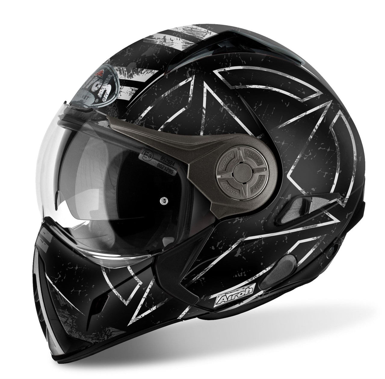 Airoh J106 Flip Up Front Modular Motorcycle Motorbike Helmet