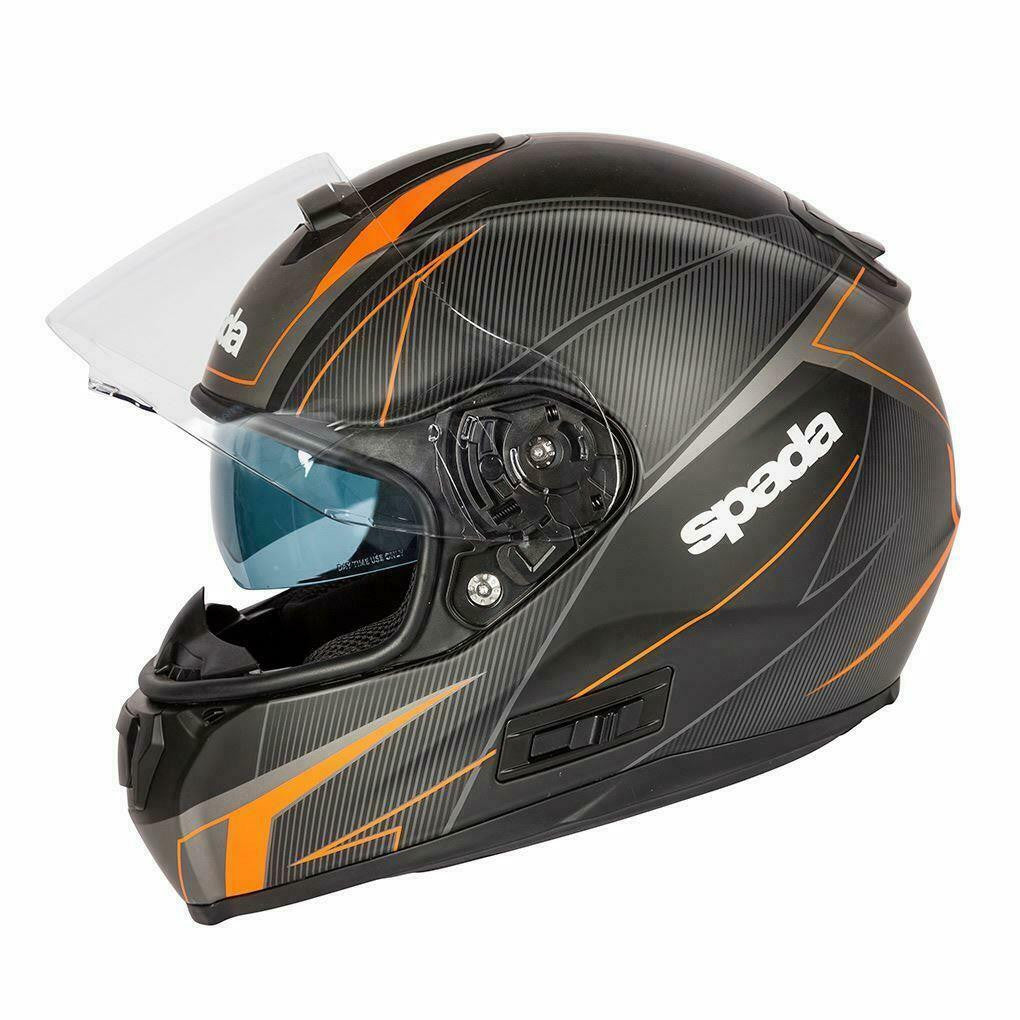 Spada SP16 Linear Full Face Motorcycle Motorbike Helmet