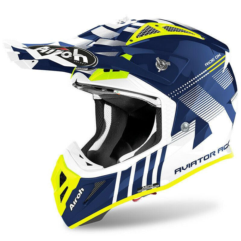 Airoh Aviator Ace Nemesi ATV Off Road Motocross Helmet