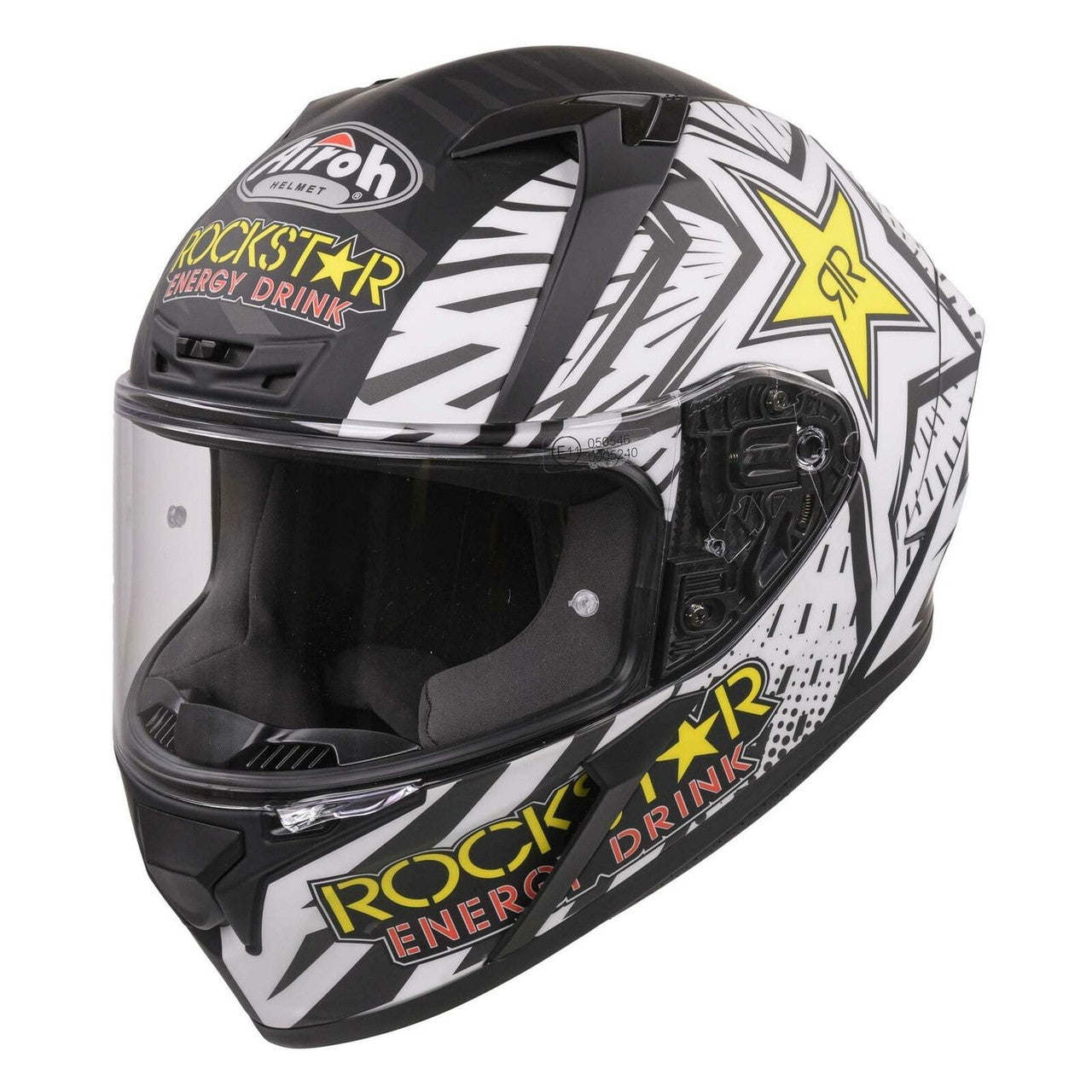 Airoh Valor Rockstar Full Face Motorcycle Motorbike Helmet