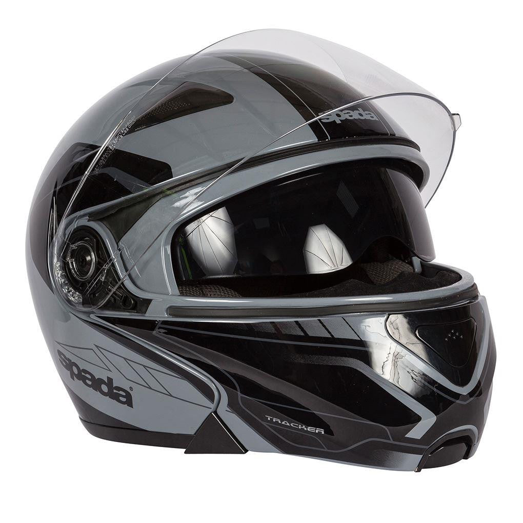 Spada Reveal Tracker Flip Up Modular Motorcycle Helmet