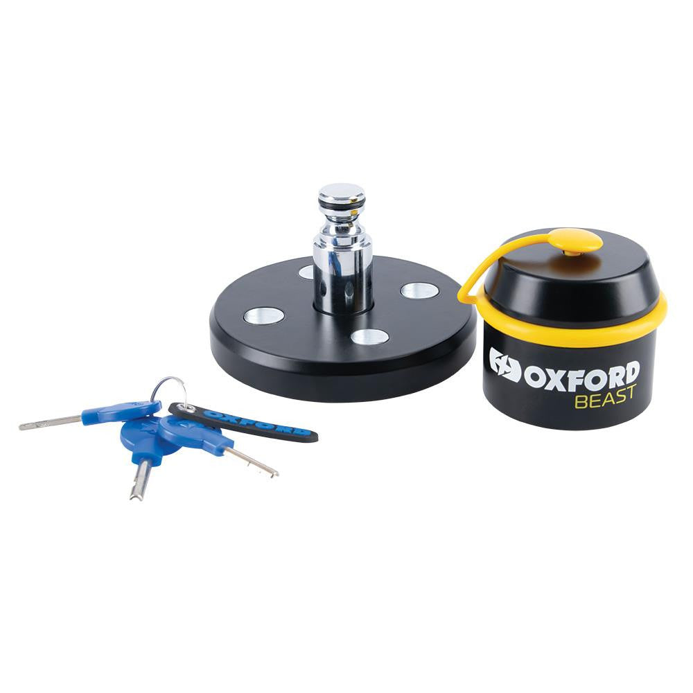 Oxford Motorcycle Beast Floor Lock Ground Anchors