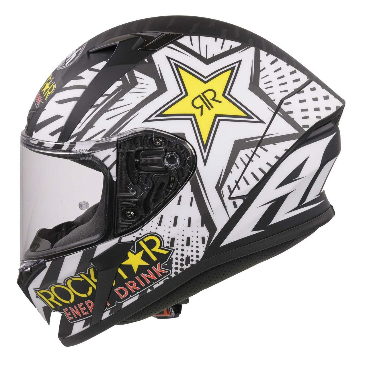 Airoh Valor Rockstar Full Face Motorcycle Motorbike Helmet