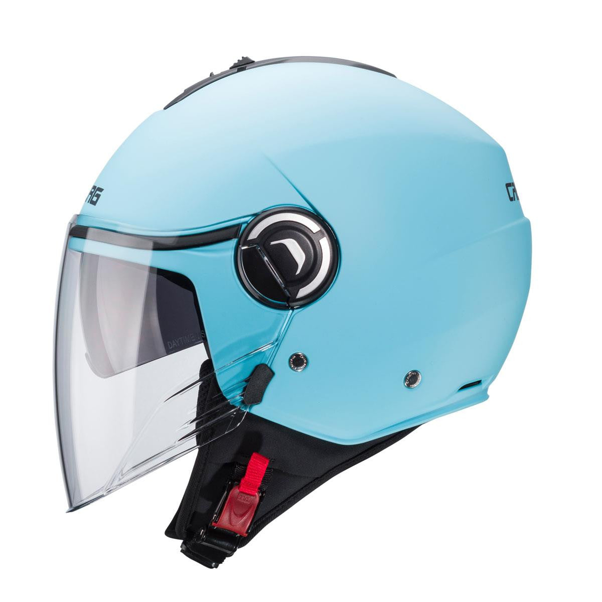 Caberg Riviera V4X Matt Light Blue Flip up Motorcycle Helmet