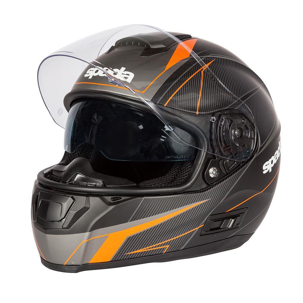 Spada SP16 Linear Full Face Motorcycle Motorbike Helmet