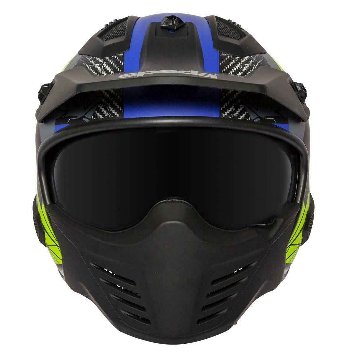 Spada Storm Open Face Motorcycle Helmet