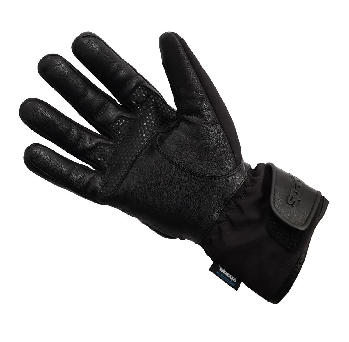 SPADA LEATHER MOTORBIKE GLOVES OSLO LADIES WP CE BLACK