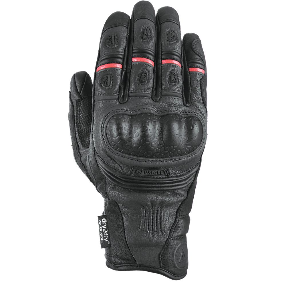 Oxford Mondial Short MS Motorbike Touring Leather Gloves