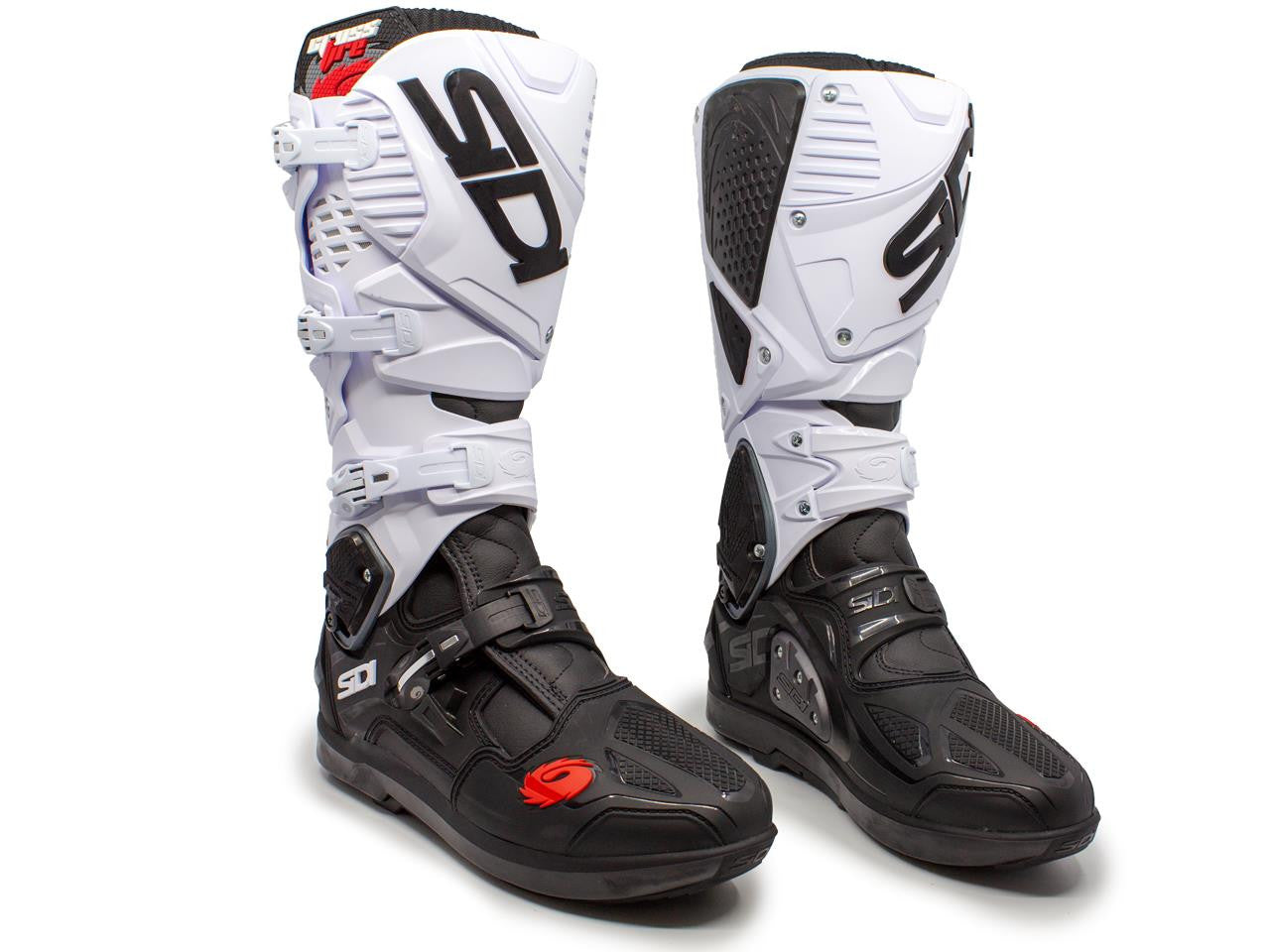 SIDI CROSSFIRE 3 SRS BLACK/WHITE SIZE 40 BOOTS SPECIAL CE