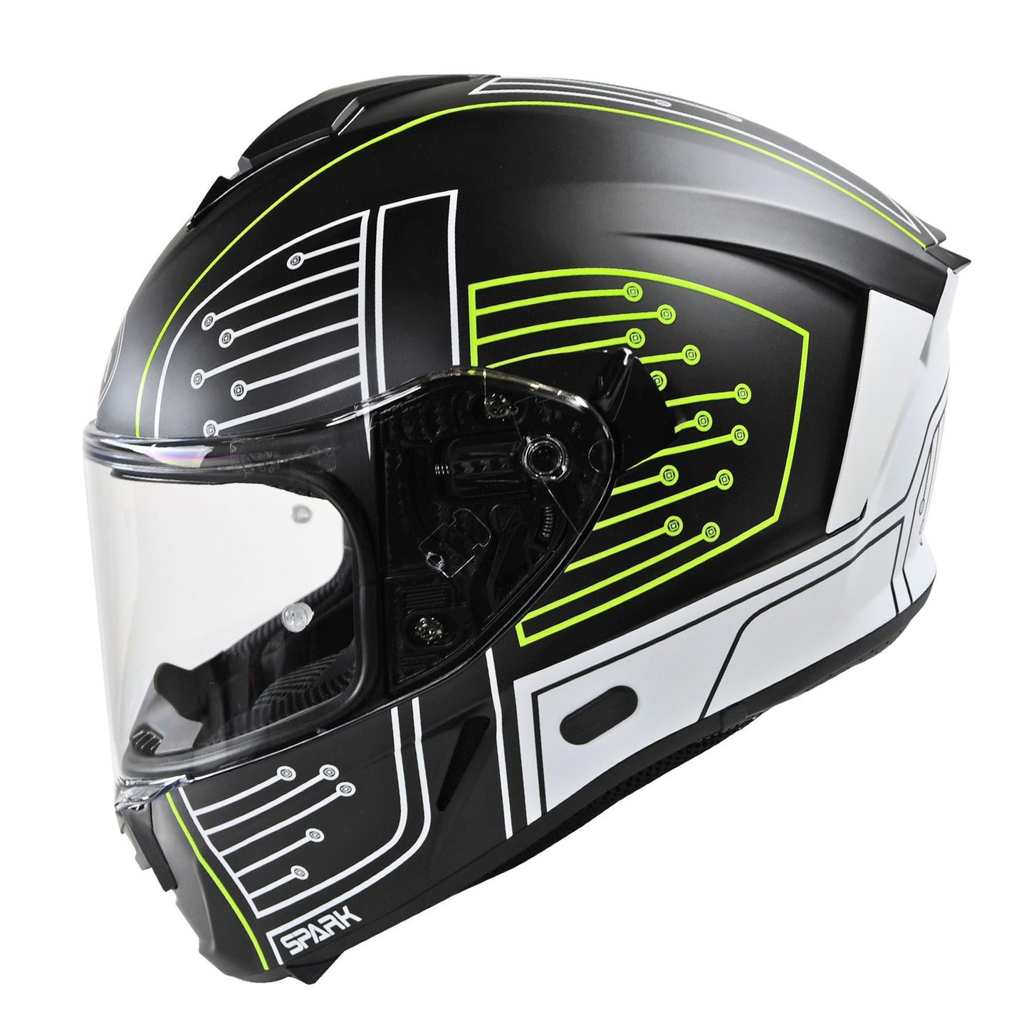 Airoh Spark Flow Full Face Motorcycle Motorbike Helmet