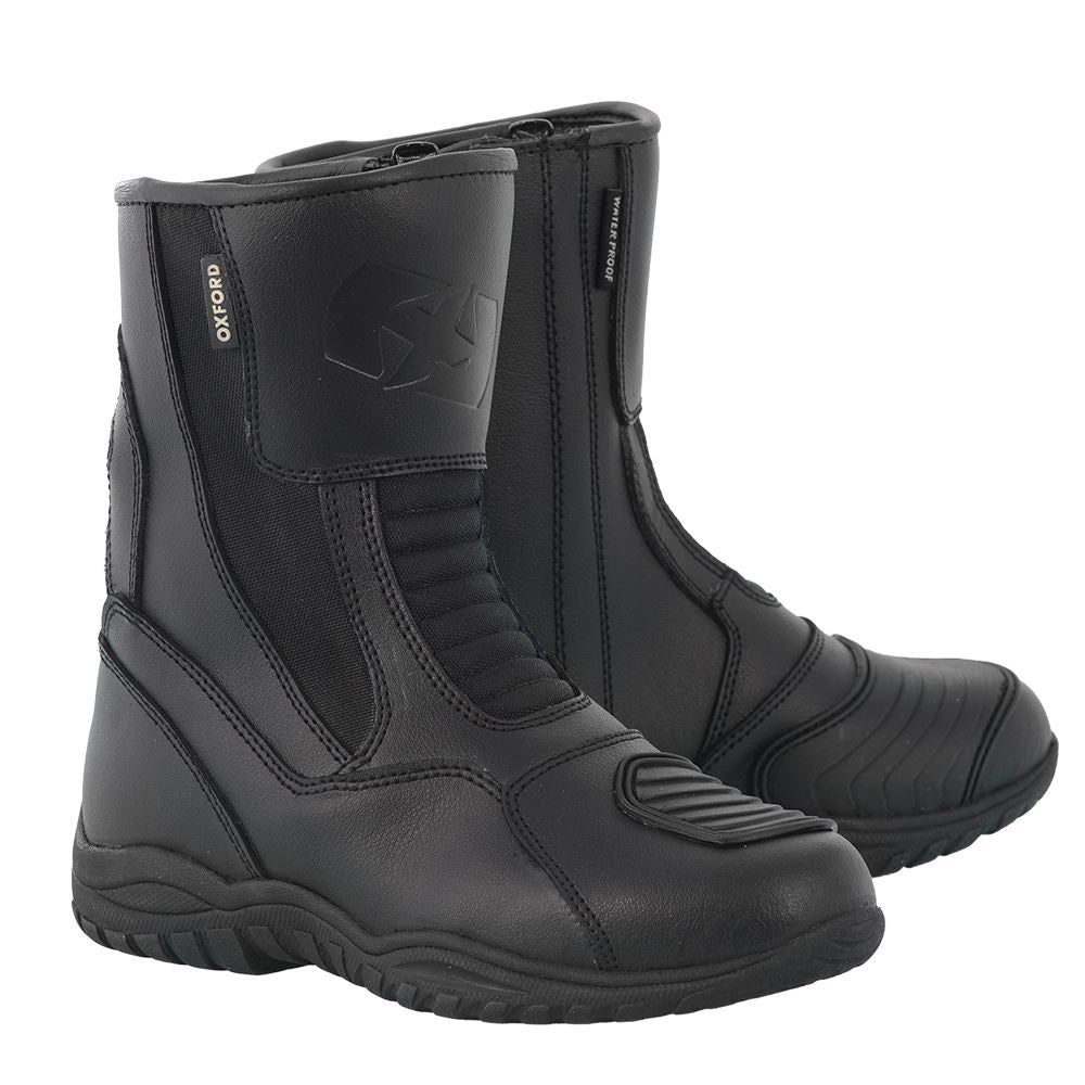 Black Oxford Waterproof Leather Boots for Hunters Gifts for Hunters