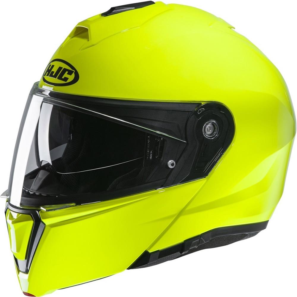 HJC I90 Flip-Up Plain Motorcycle Motorbike Modular Helmet