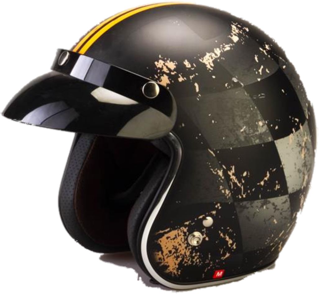 Viper RS05 Slim Jet Open Face Touring Motorcycle Helmet