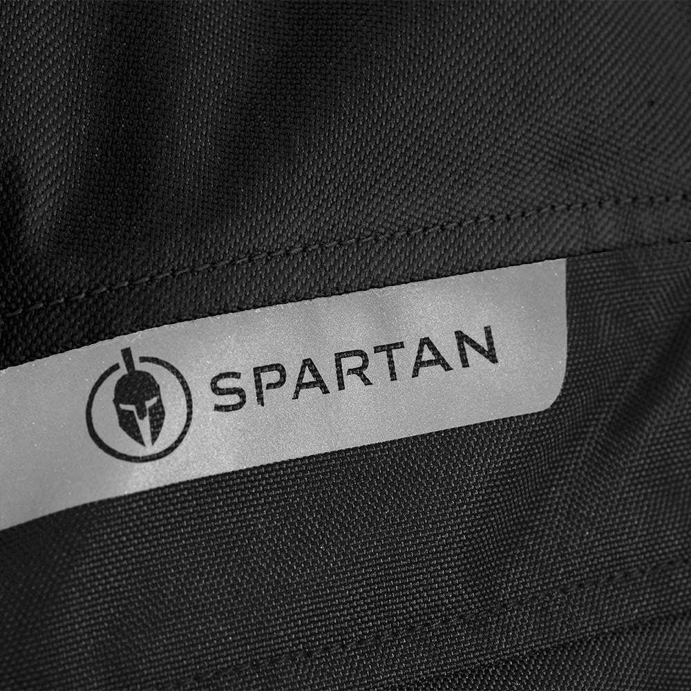 Spartan Long WP MS Motorcycle Motorcycle Motorbike Jacket - Black