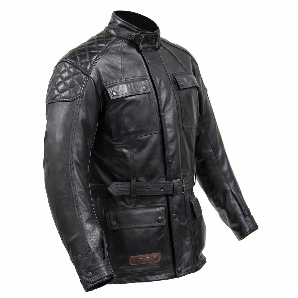 Spada Berliner Motorcycle Motorbike Leather Jacket