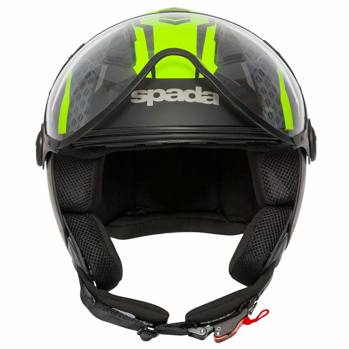 Spada Hellion Arrow Open Face Motorcycle Scooter Bike Helmet