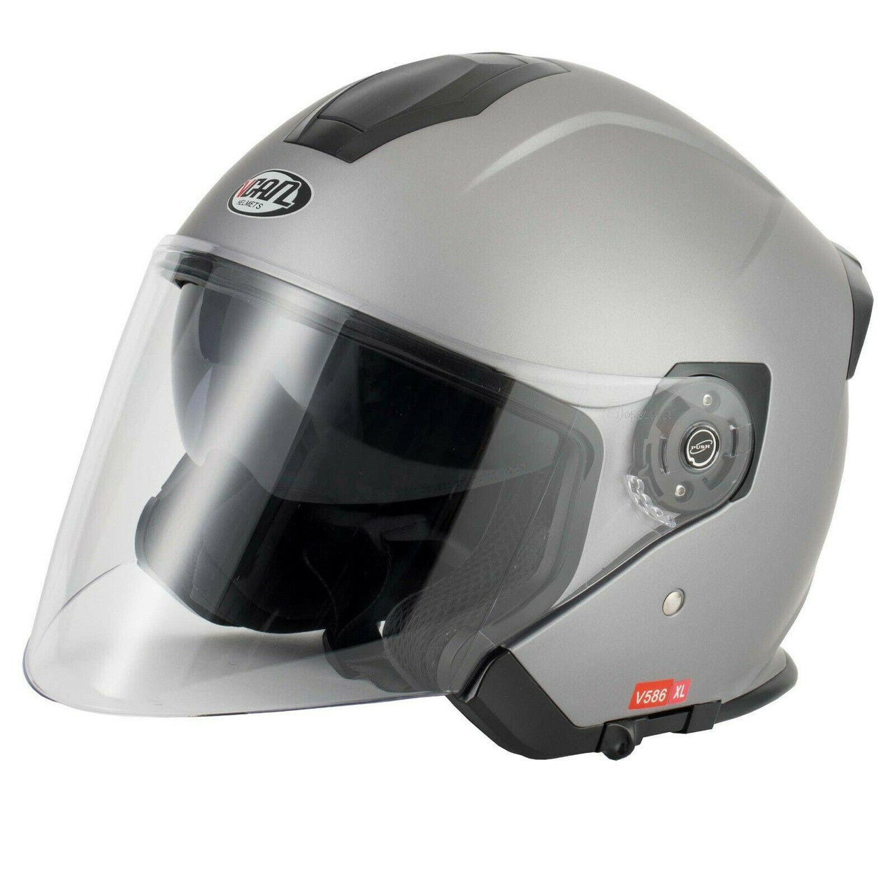 Vcan V586 Jet Open Face Scooter Motorcycle Helmet