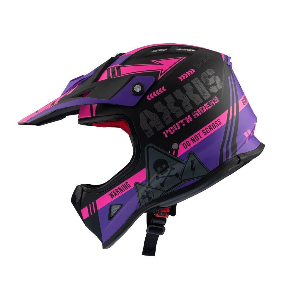 Axxis Wolverine B Matt MX Kids Youth Junior Modular Helmet