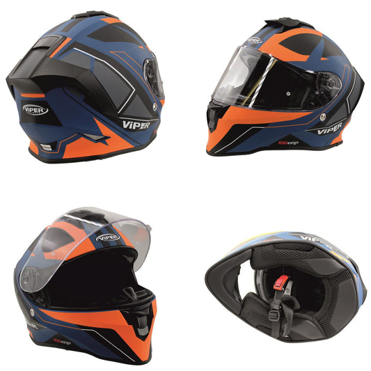 VIPER RS55 FULL FACE MOTORCYCLE HELMET RACING EDITION GIFT